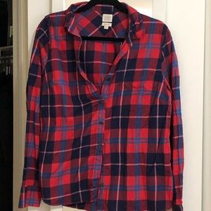 J Crew Perfect Fit Flannel